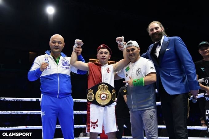 Hasanboy Do‘smatov WBA International kamari sohibi!