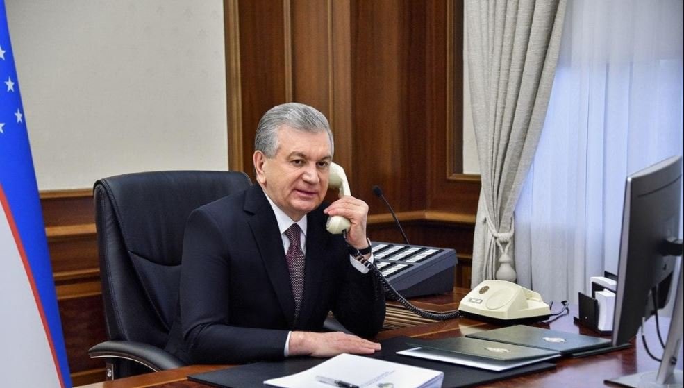 Shavkat Mirziyoyev Si Szinpin bilan telefon orqali muloqot qildi