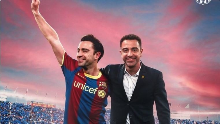 Rasman: Xavi Ernandes «Barselona» bosh murabbiyiga aylandi