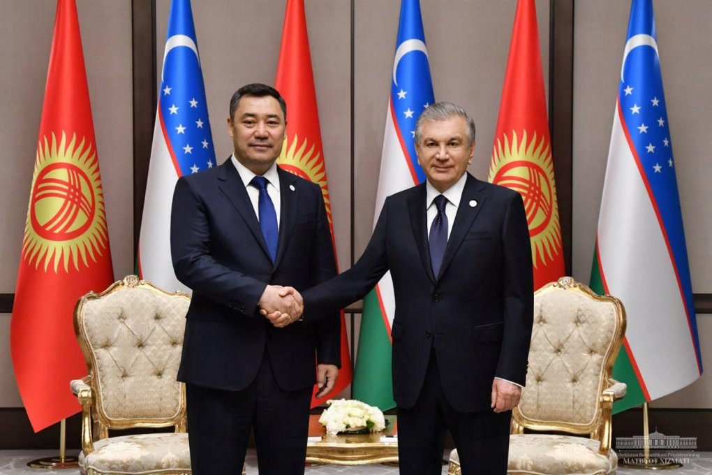 Shavkat Mirziyoyev Istanbulda Sadir Japarov bilan uchrashuv o‘tkazdi