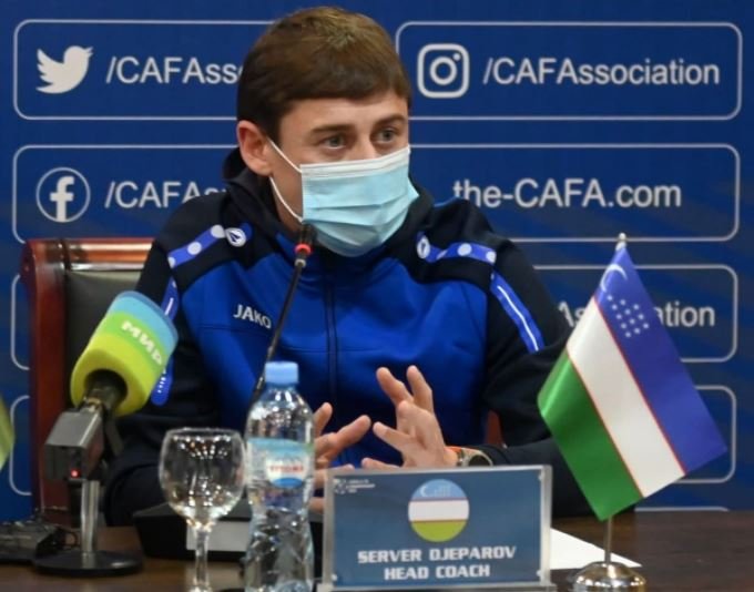 Server Jeparov CAFA U-15 musobaqasi oldidan matbuot anjumanida ishtirok etdi