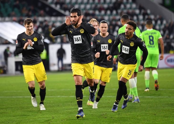 "Borussiya" Dortmund safarda "Volfsburg" darvozasiga 3 ta gol urdi (video)