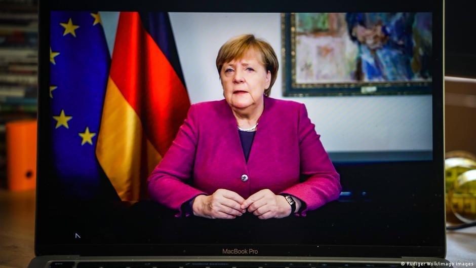 Merkel Germaniya xalqiga so‘nggi bor murojaat qildi