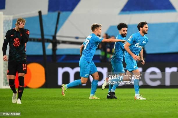 YECHL. Dramatik kechgan bahsda "Zenit" "Chelsi" bilan durang o‘ynadi