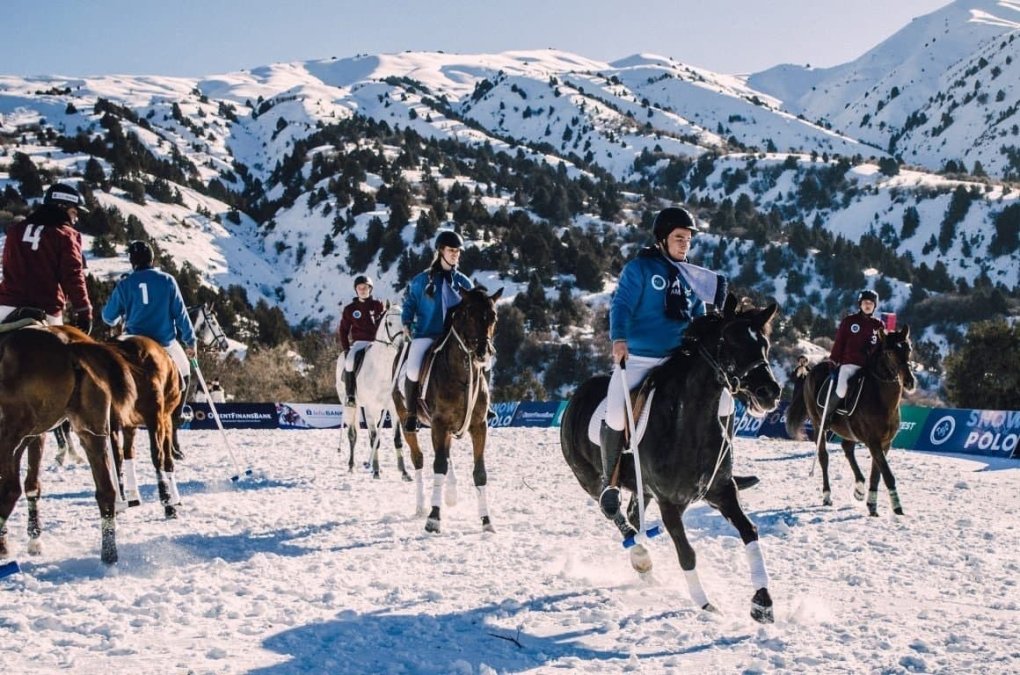 Dengiz sathidan 1 820 metr balandlikda, qor ustida polo musobaqasi tashkil etiladi