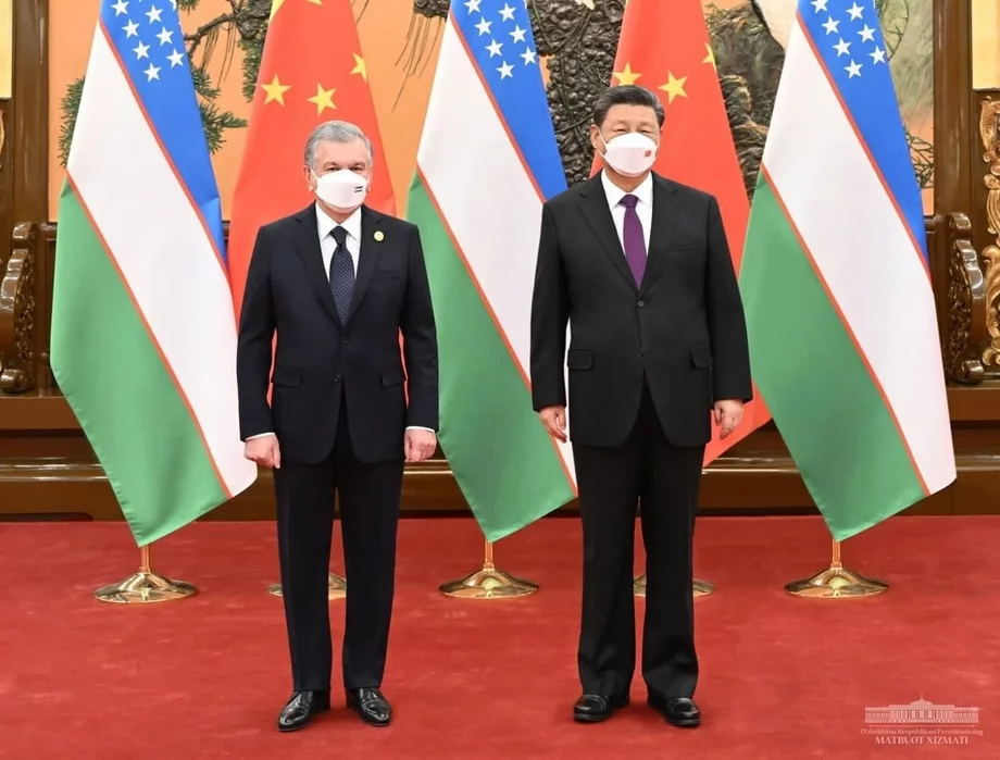 Shavkat Mirziyoyev Xitoy Xalq Respublikasi Raisi Si Szinpin bilan uchrashdi (foto)