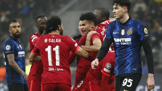 CHL 1/8 final: "Liverpul" safarda "Inter" darvozasiga javobsiz 2 ta gol urdi (video)