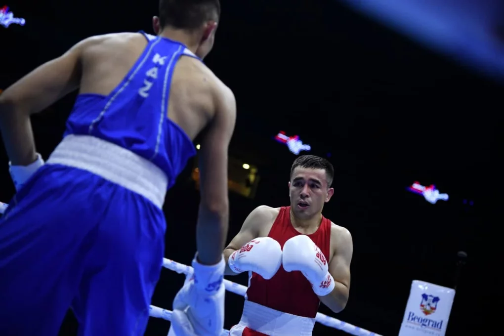 Hasanboy Do‘stmatov qozog‘istonlik bokschini mag‘lub etib, oltin medal sohibiga aylandi