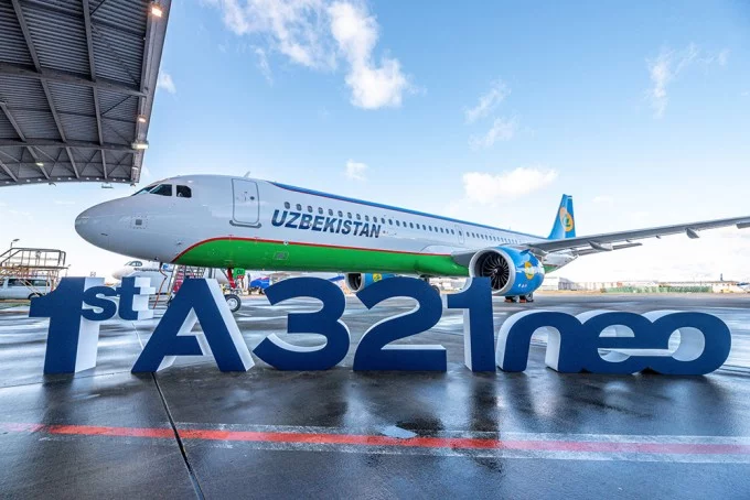 Uzbekistan Airways birinchi A321LR samolyotiga ega bo‘ldi