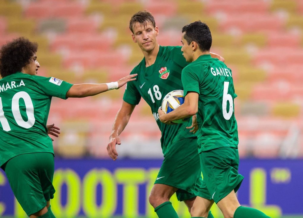 OCHL. Aziz G‘aniyev gol urgan o‘yinda «Shabob al-Ahli» Turkmaniston klubini yenga olmadi