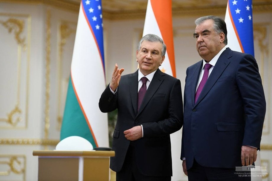 Shavkat Mirziyoyev va Imomali Rahmon bo‘lajak tadbirlar rejasini ko‘rib chiqishdi