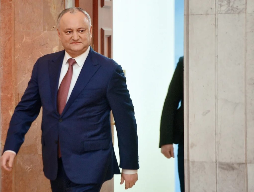 Moldova sobiq prezidenti Igor Dodon hibsga olindi