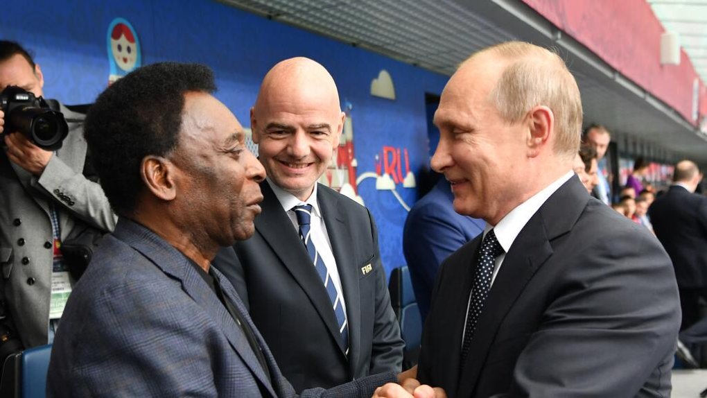 Pele Rossiya prezidenti Vladimir Putinga murojaat qildi