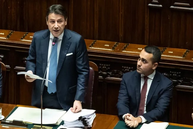 Italiya parlamentidagi yirik partiyada Ukrainaga yordam masalasida bo‘linish yuz berdi
