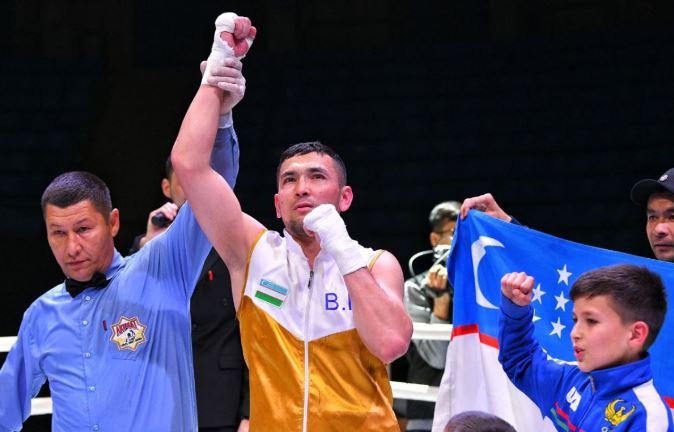 Баҳромжон Фозилов WBA Asia чемпионлик камари соҳиби бўлди