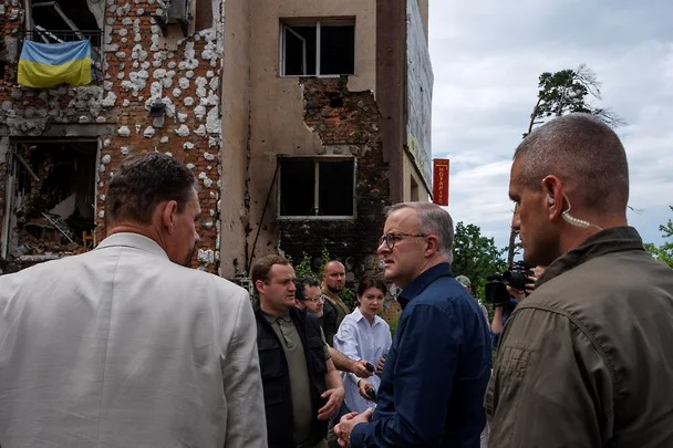 Avstraliya bosh vaziri Kiyevda bo‘ldi