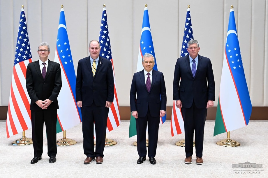 Shavkat Mirziyoyev AQSH Kongressi delegatsiyasini qabul qildi