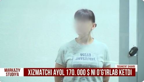 Toshkentda uy xizmatchisi o‘zi ishlayotgan xonadondan 170 ming dollarni o‘g‘irladi