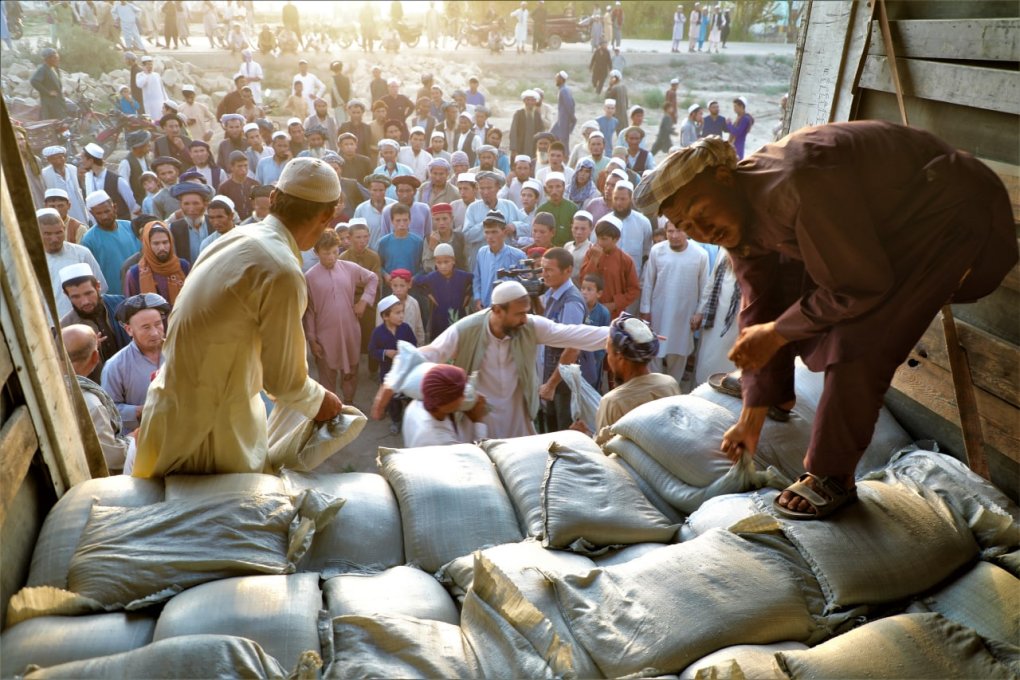 O‘zbekistondan afg‘on xalqiga navbatdagi insonparvarlik yordami yuborildi (foto)