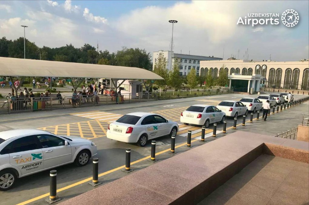 Toshkent xalqaro aeroportida rasmiy taksi xizmati ish boshladi