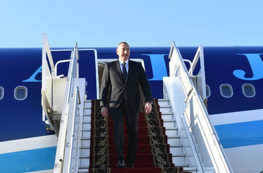 Ilhom Aliyev Samarqandga keldi