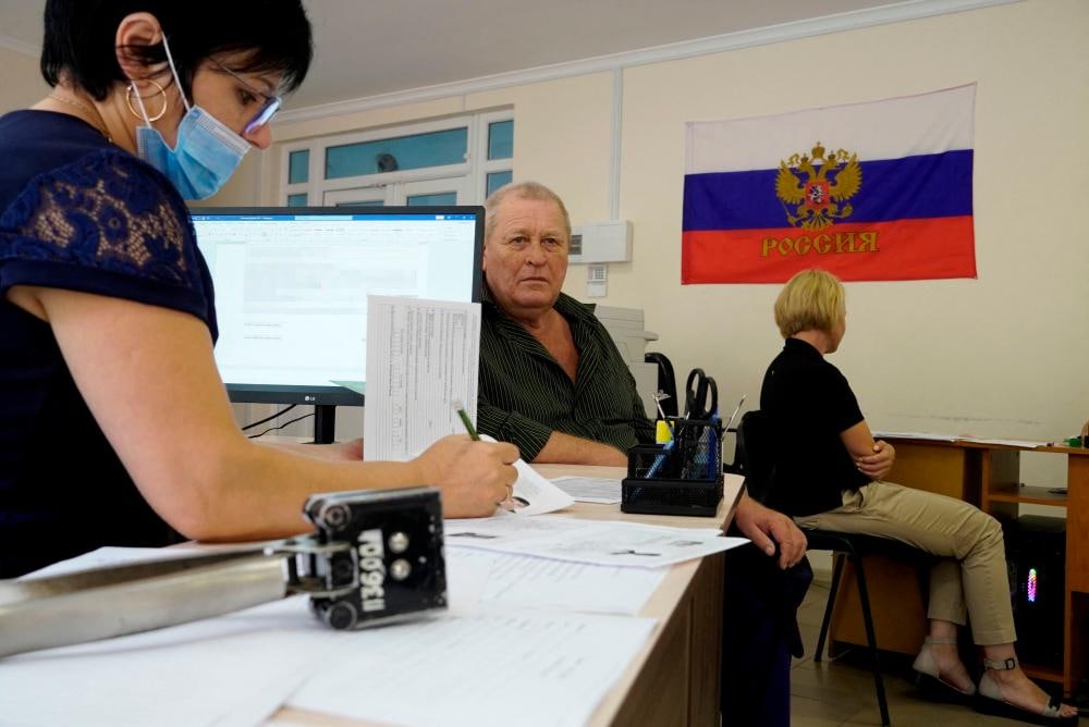 Ukrainaning Rossiya tomonidan egallab olingan yerlarida «referendumlar» yakunlandi