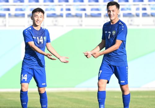 O‘zbekiston U-20 terma jamoasi Slovakiya ustidan ishonchli g‘alabani qo‘lga kiritdi