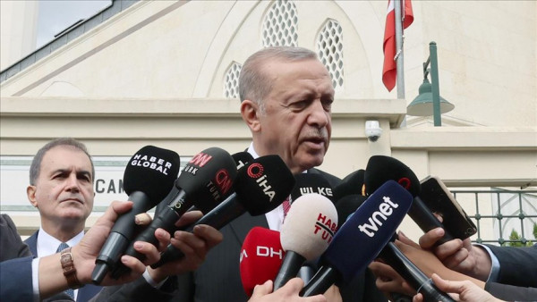 Erdog‘an: “Men bu darajaga tushmayman!”