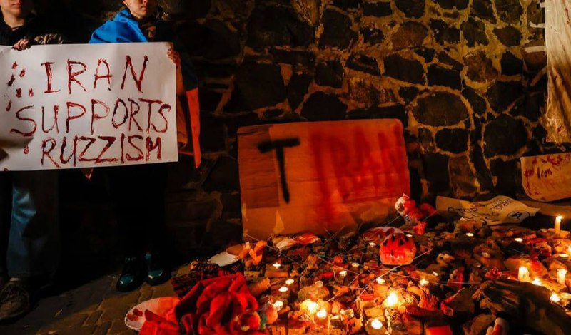 Eronning Kiyevdagi elchixonasi oldida norozilik namoyishi o‘tkazildi