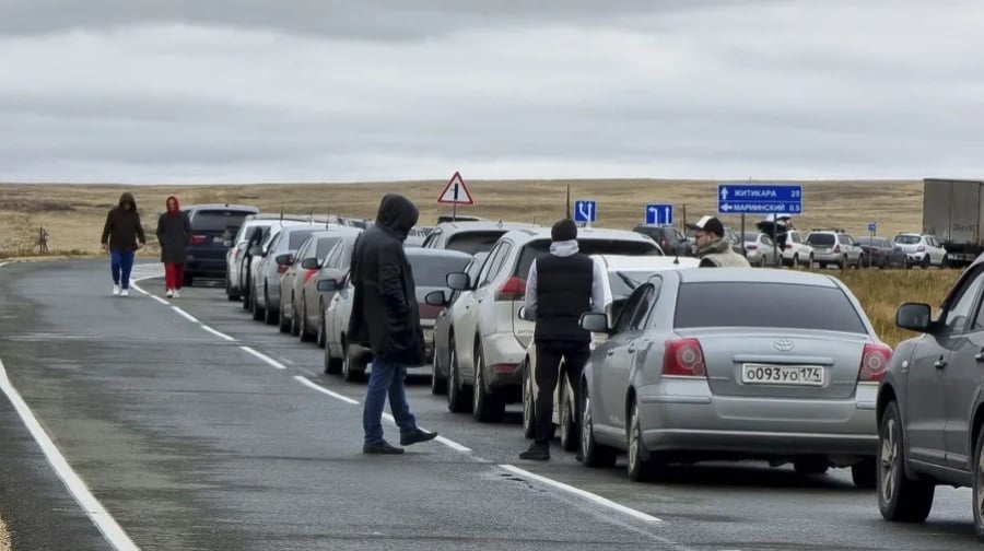 Rossiyani 21 sentyabrdan buyon 700 mingga yaqin kishi tark etdi