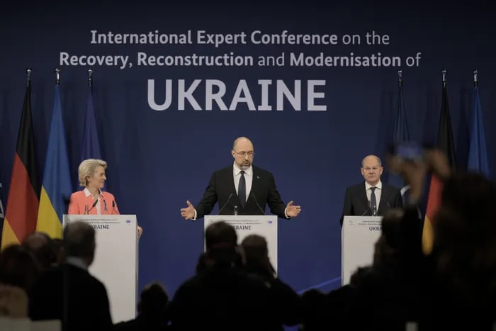 Европа Иттифоқи ва G7 Украина учун «Маршалл режаси» устида иш бошлади