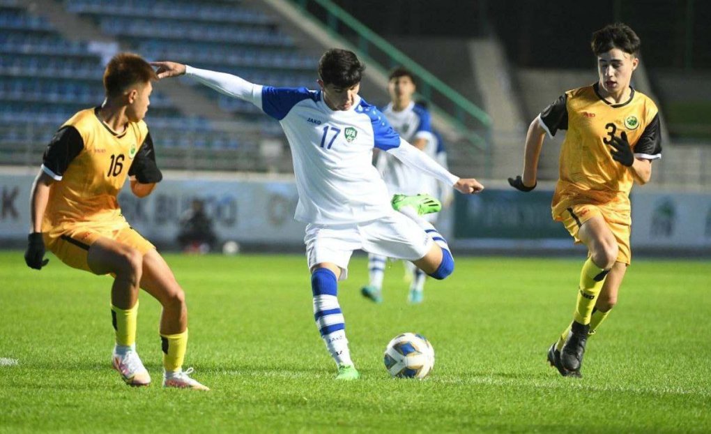 Osiyo kubogi. O‘zbekiston U-17 terma jamoasi Bruney darvozasiga javobsiz 14 ta to‘p kiritdi