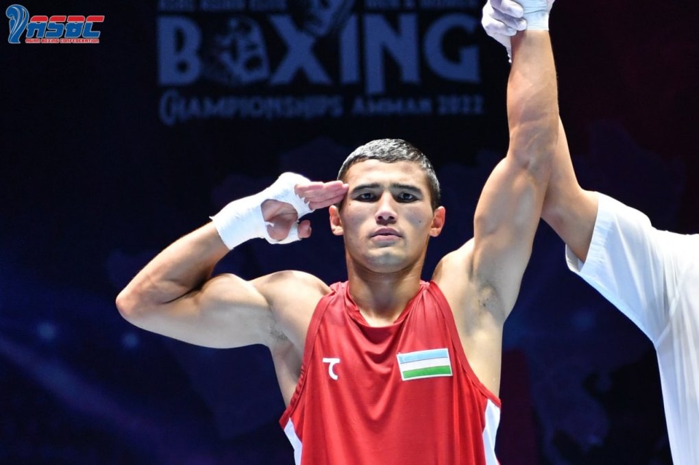 Boks. Ruslan Abdullayev finalda texnik g‘alabani qo‘lga kiritib, Osiyo chempioniga aylandi