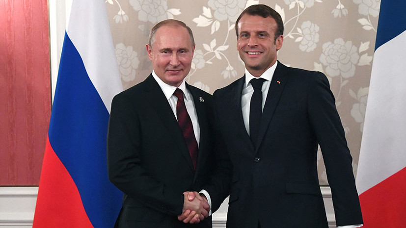Makron Putin bilan doimiy aloqalarni davom ettirish tarafdori
