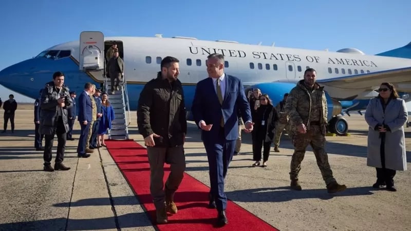 Zelenskiyning AQSHga safari bo‘yicha asosiy ma’lumotlar