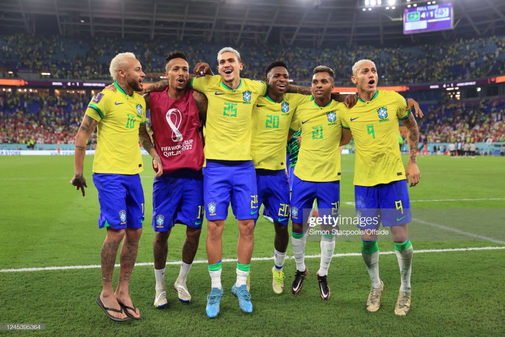 Braziliya terma jamoasi ketma-ket 8 marta mundial chorak finaliga chiqdi