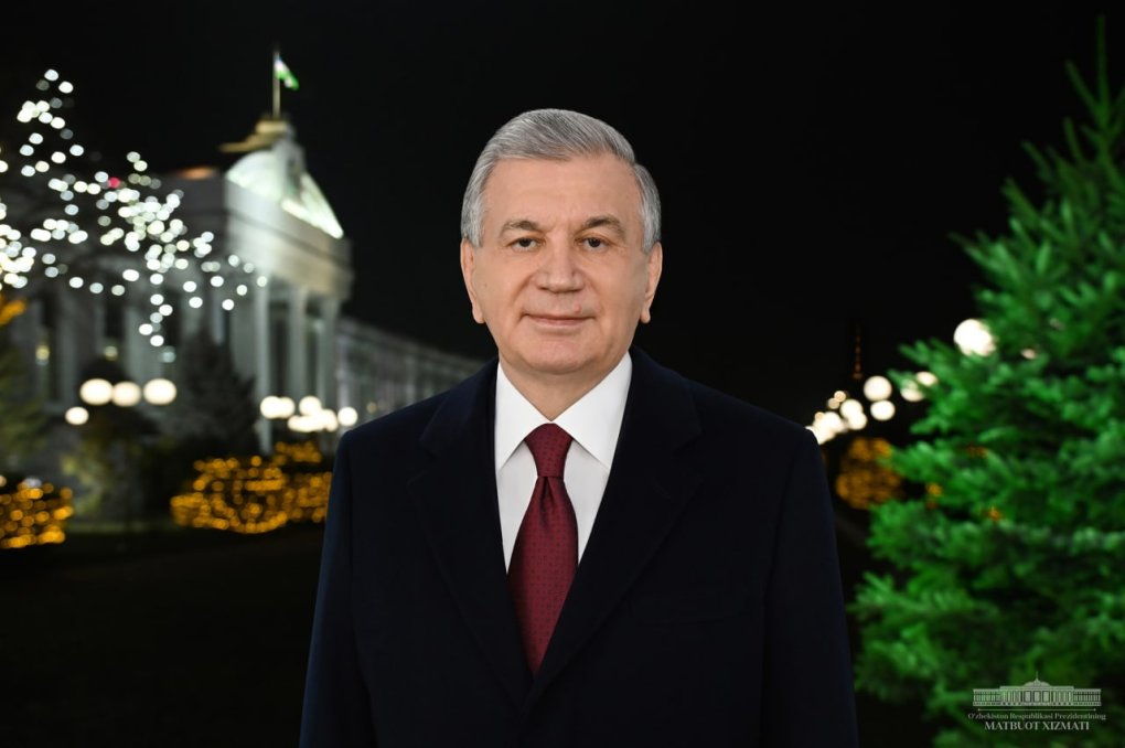 Shavkat Mirziyoyev o‘zbekistonliklarni yangi yil bilan tabrikladi