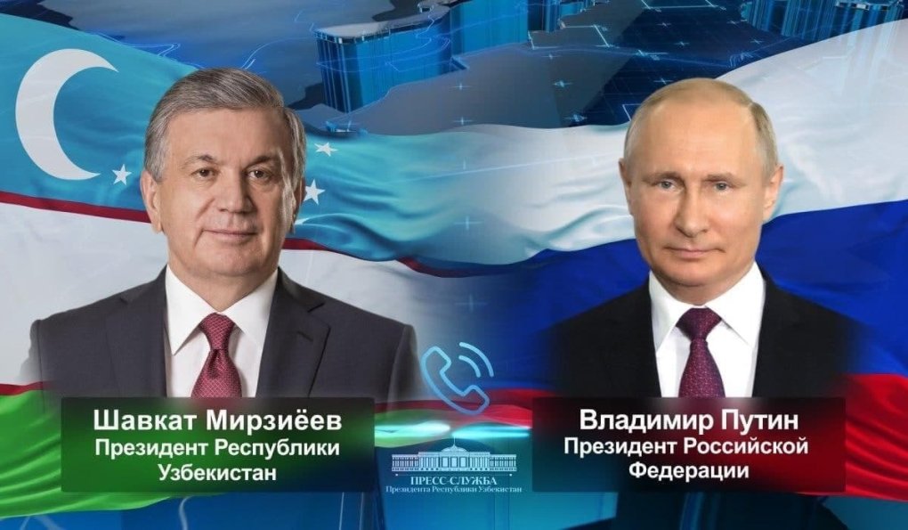 Mirziyoyev va Putin neft-gaz sohasidagi hamkorlik haqida gaplashdi