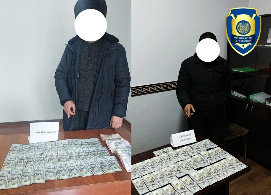 Асака ва Янгиқўрғонда доллар айирбошлаётганлар қўлга олинди