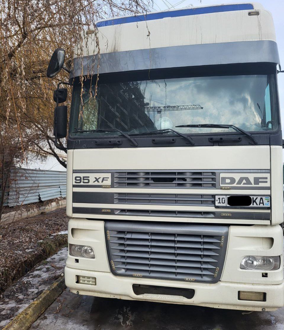 210 млн. сўмлик моддий зарарни ундириш учун DAF юк машинаси хатланди