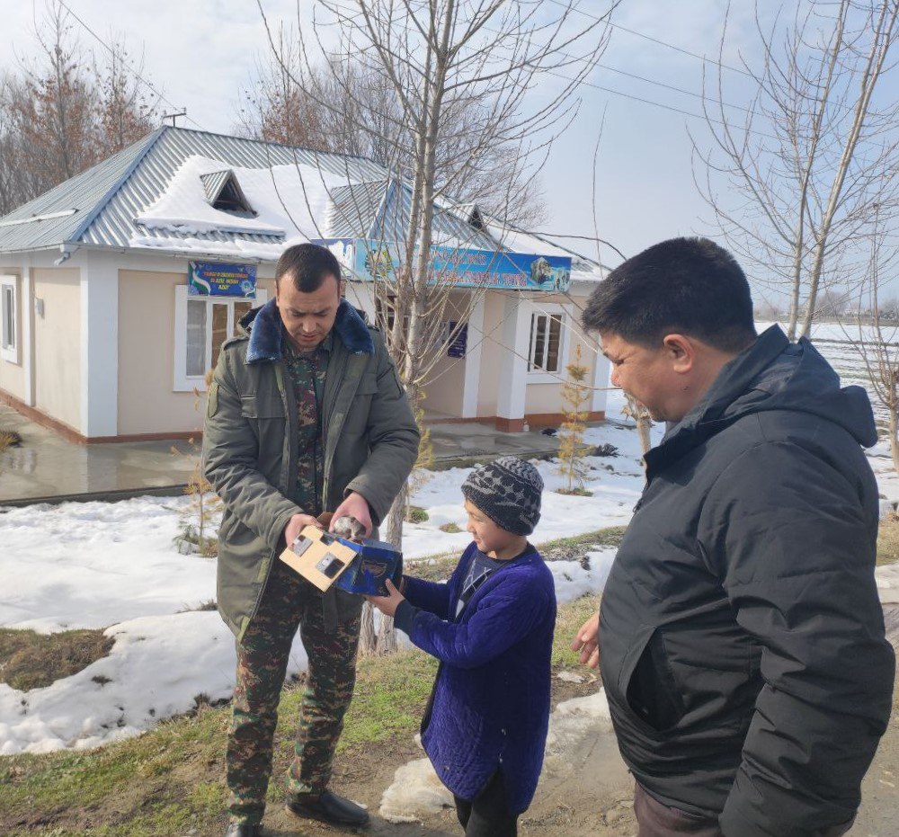 Самарқандда ноёб қуш топилди