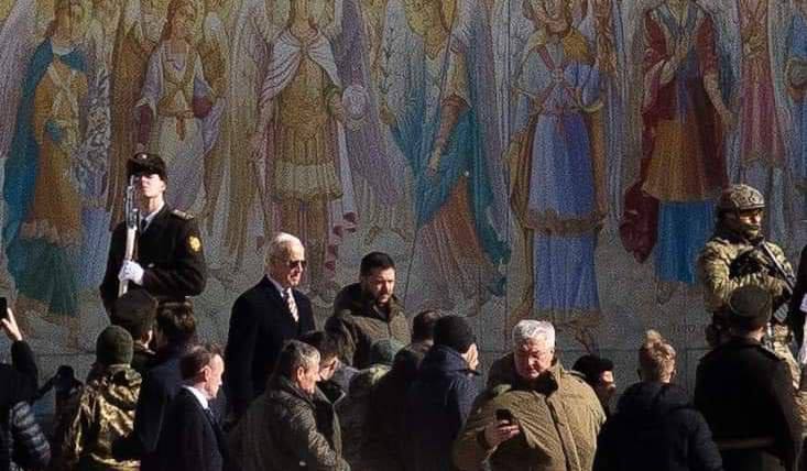 АҚШ президенти Жо Байден Киевга келди (фото, видео)