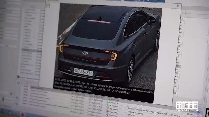 Наманганда 150 дан ортиқ қоидабузарлик содир этиб, жарима тўламай келган Hyundai ҳайдовчиси ушланди