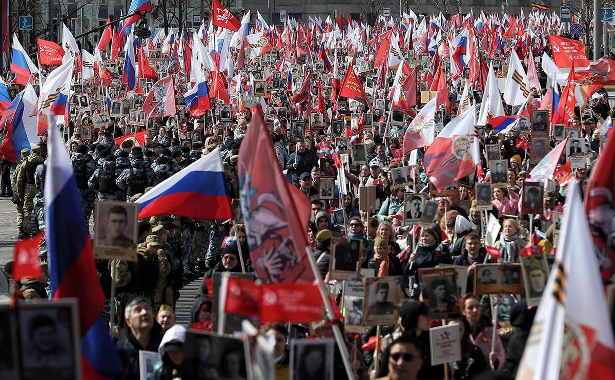 Rossiyada 9 may kuni «O‘lmas polk» marshi o‘tkazilmaydi