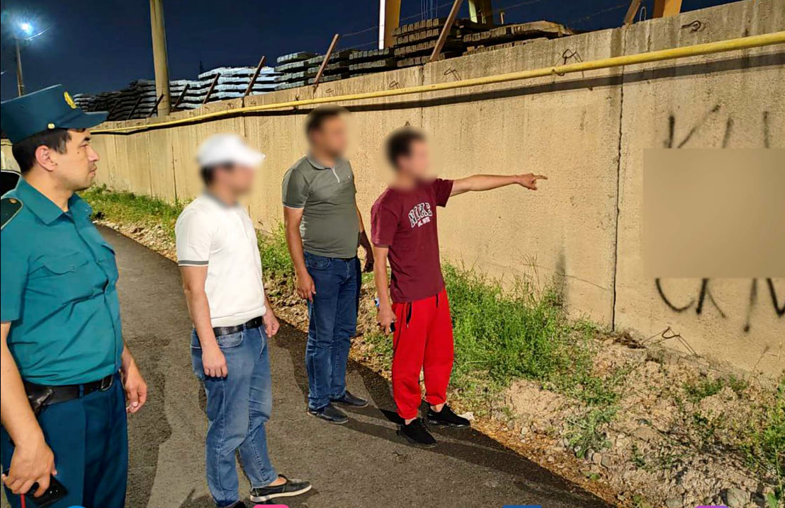 Toshkentda narkograffitilarni chizish bilan shug‘ullangan shaxs ushlandi