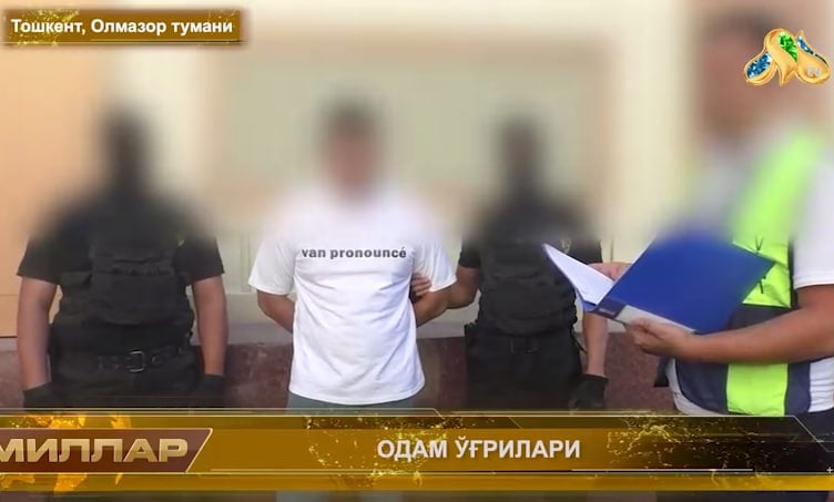 YPX xodimi formasi va niqobda odam o‘g‘irlagan jinoiy guruh ushlandi