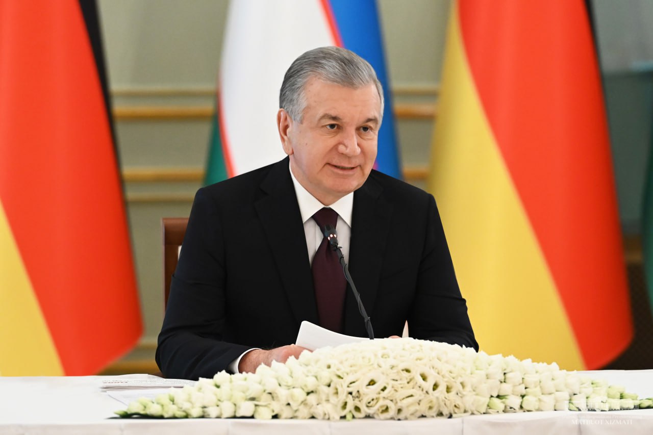 Shavkat Mirziyoyev Germaniyada yetakchi kompaniyalar rahbarlari bilan uchrashuv o‘tkazdi