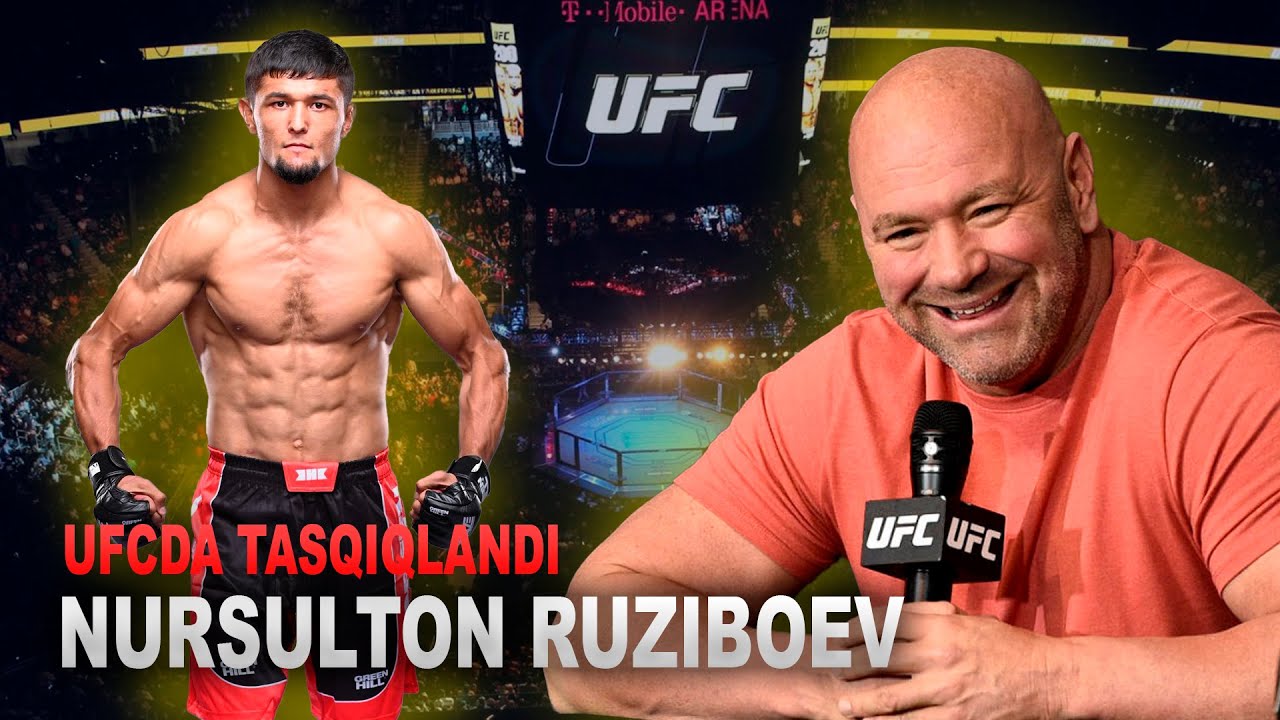 Nursulton Ro‘ziboyevning UFC'dagi debyut sanasi ma’lum bo‘ldi