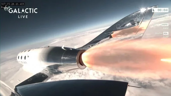 Virgin Galactic kosmoplani orbitaga ilk tijoriy parvozini amalga oshirdi