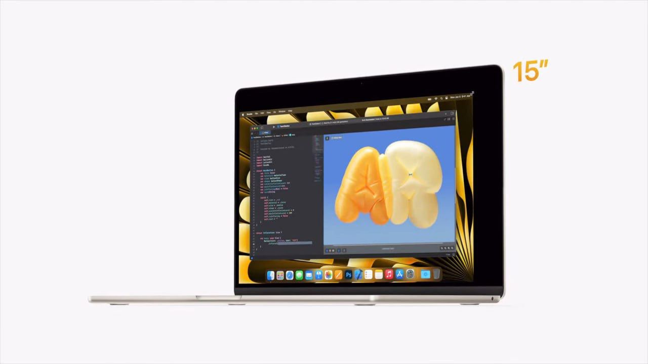 Apple компанияси энг катта MacBook Air’ни тақдим этди